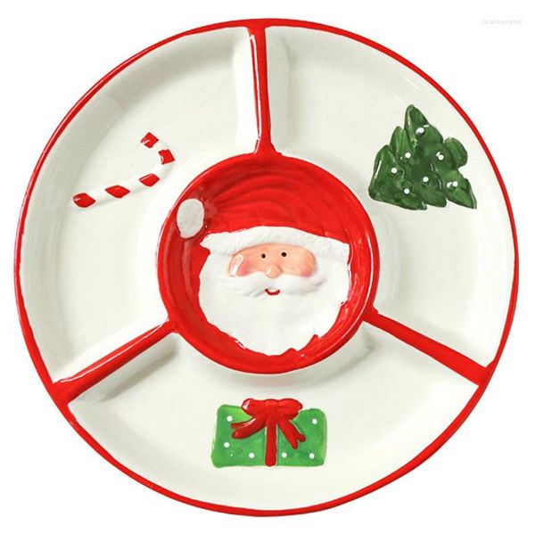 Teller Essteller Kreatives Modernes Geschirr Geschirr Küchenzubehör Luxustisch Für Weihnachten Set Dish