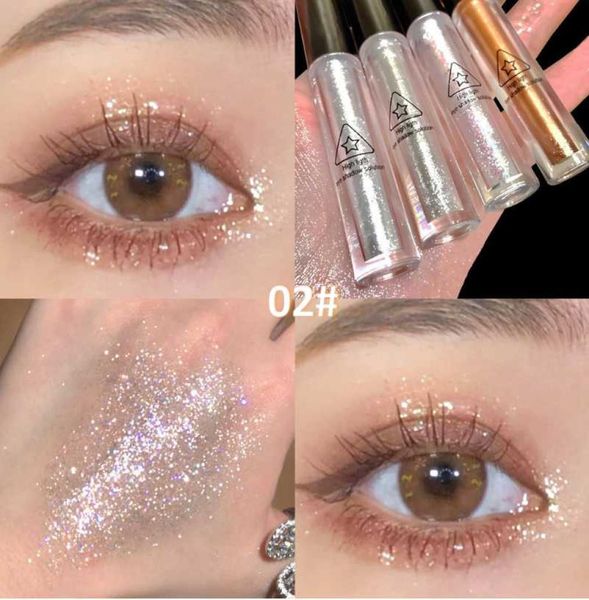 Diamond Shimmer e Shiny Impermeabile Glitter liquido Eyeliner Ombretto Trucco Eyeliner metallici Penna Occhio Bellezza Trucco per feste 20026045972