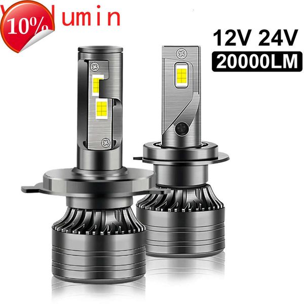 Novo farol de carro de alta potência, lâmpada 12V 24V H1 H4 H7 H8/H9/H11 9005/HB3/H10 9006/HB4 9012 Preço de fábrica geral para caminhão e carro