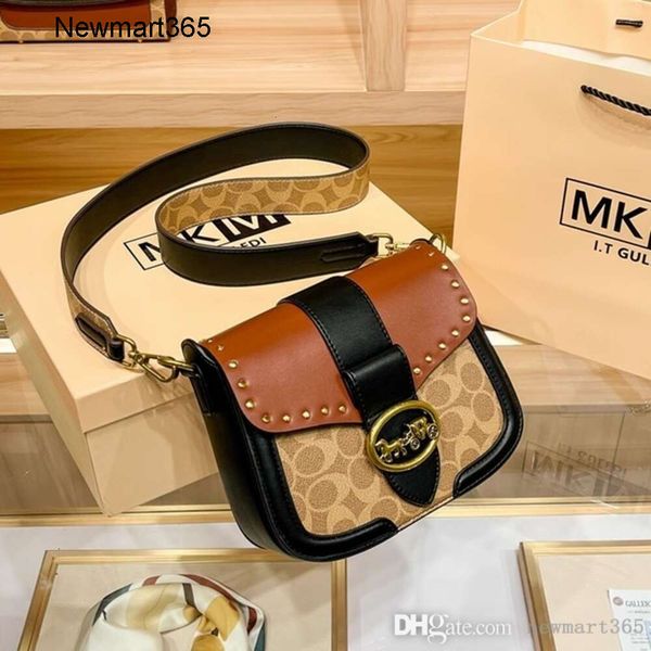 Bolsa de design de nicho para mulheres 2023 nova luz versátil bolsa de transporte de luxo moda um ombro crossbody corrente sela saco