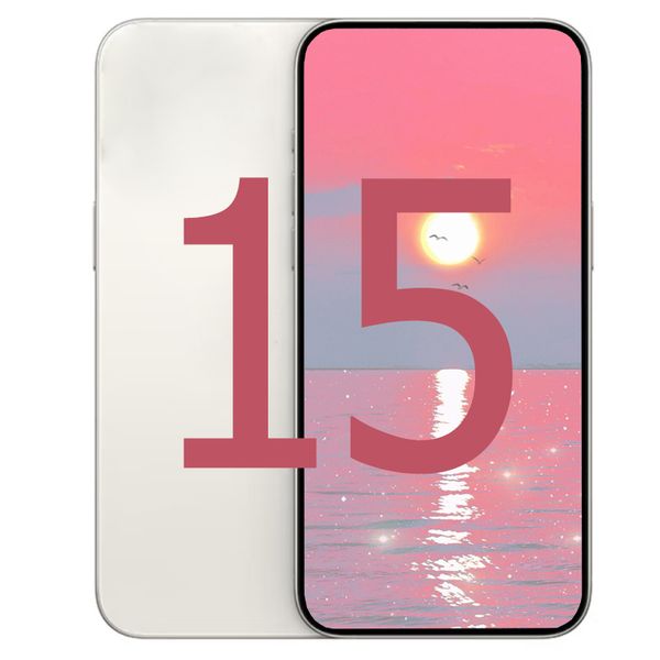 Telefoni cellulari 15 Max Face ID Mostra 5G 512 GB / 1 TB 1 GB RAM 8 GB ROM 13 MP Fotocamera Bluetooth Gps con scatola sigillata