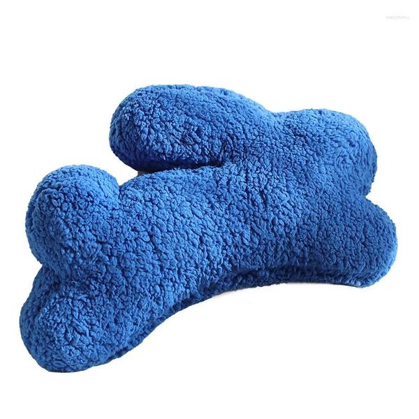 Cuscino in cotone peluche piccola bambola bianca soggiorno divano decorazione regalo sedia per dormire