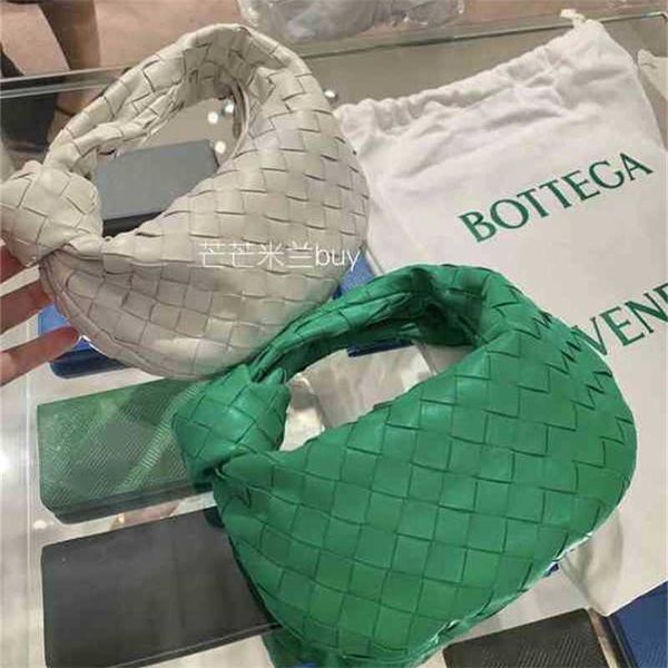 Jodie Bag Venetasbottegas Designer-Handtaschen Damen kauft Milan Mini Knitting Holding Underarm Magic Stick Grüne Lederhandtasche