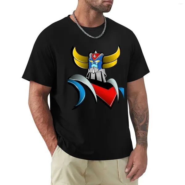 Мужские футболки Goldorak Grendizer с 2D принтом, летняя мужская/женская футболка с круглым вырезом, повседневная хлопковая футболка с коротким рукавом, модный пуловер, одежда унисекс