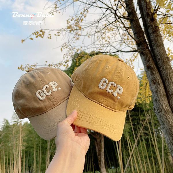 Ball Caps Children Hat 2023 Spring Summer Online Red Trend Cap Baseball Cap Baseball Casual and Versatile Travel Shade Baby 52-54cm