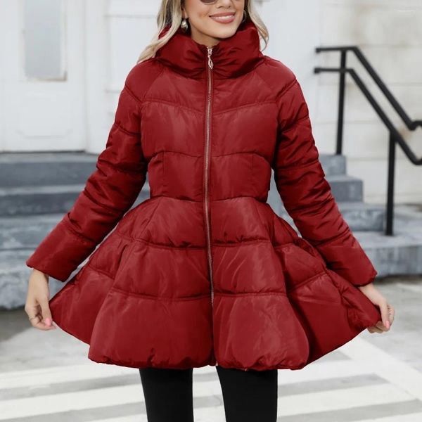 Женские траншевые пальто моды Женщины -взрыво