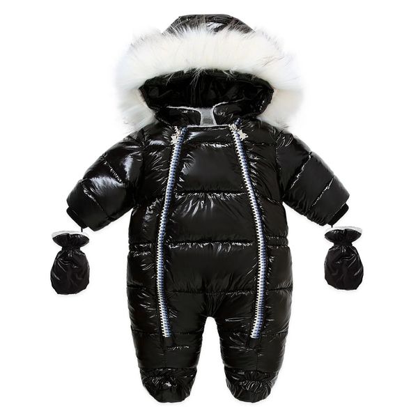 Kleidung Sets Infant Baby Mädchen Junge Winter Nette Mantel Schneeanzug Kleinkind Jacke Kleidung Reißverschluss Overall Mit Kapuze Schnee Tragen 231123