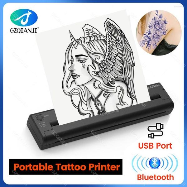 Tattoo Schablone Transferdrucker Maschine Papier Thermal Maker Strichzeichnung Druckkopierer