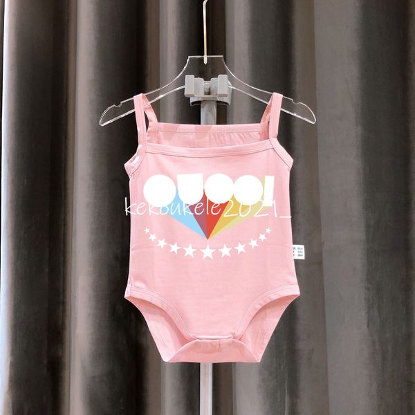 Sommer-Baby-nette Strampler-Kind-Mädchen-Jungen-Kleidung 0-2 Jahre ärmelloser Bodysuit-nettes Tiermuster-neugeborenes Kostüm