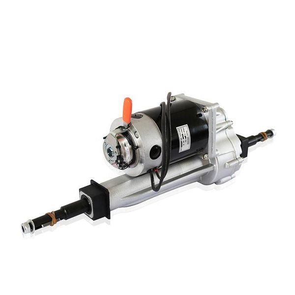 Motore DC con spazzole transaxle 25:1 24 V 800 Watt 4000 giri/min con freno elettromagnetico 6 Nm