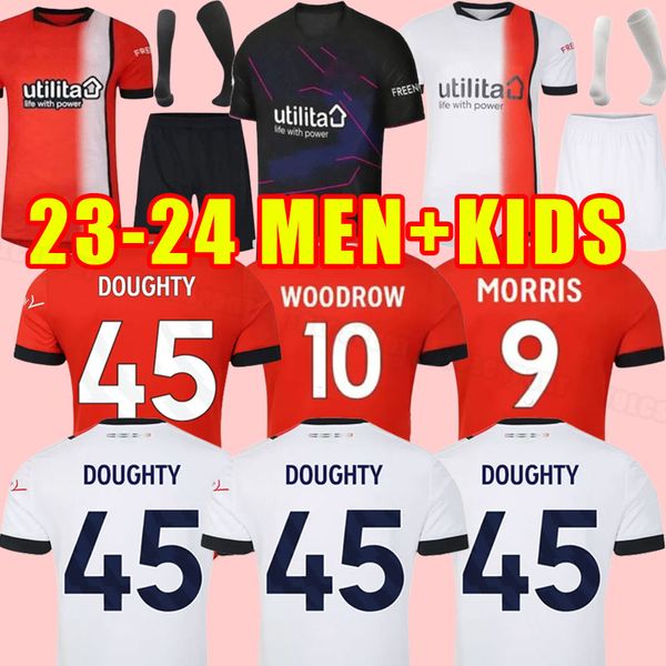 23/24 Luton Soccer Jerseys Town 2023 2024 BRADLEY Berry LEE Burke Mpanzu Campbell LuToN ToWn casa lontano terzo Maglie da calcio UOMINI BAMBINI