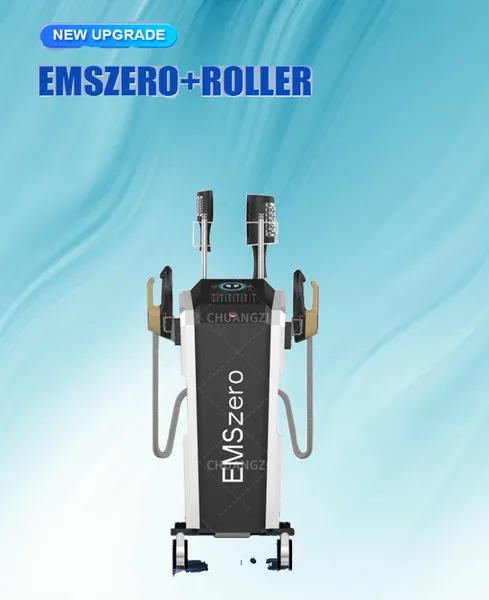 Zwei-in-Eins Dls-Emslim Roller Muscle Building Machine Neue Rf 14 Tesla High Energy Emzero Shaping Muscle Gain