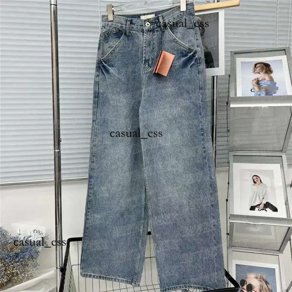 Damen-Jeans, bestickte Buchstaben-Design-Hose, INS-Denim für Damen, Steinhose, Modedesigner 52 dfashion98