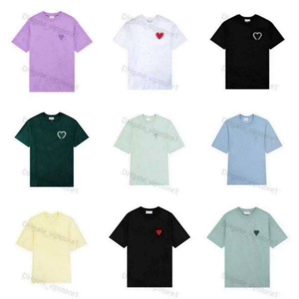 Camiseta Amis Mens Womens Designers T Shirts Hip Hop Fashion Printing Short Sleeve High Quality Man T Shirt Polo Chothes tees fs