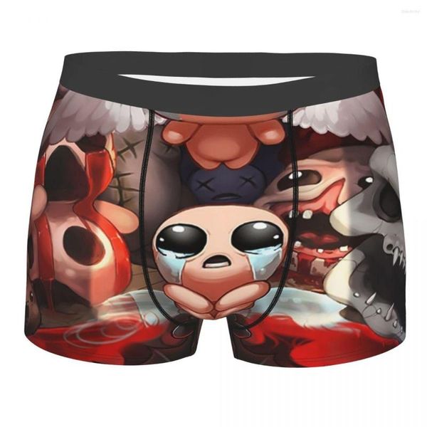 Mutande Sexy The Binding Of Isaac Video Cartoon Game Boxer Pantaloncini Comodi Slip Intimi da Uomo
