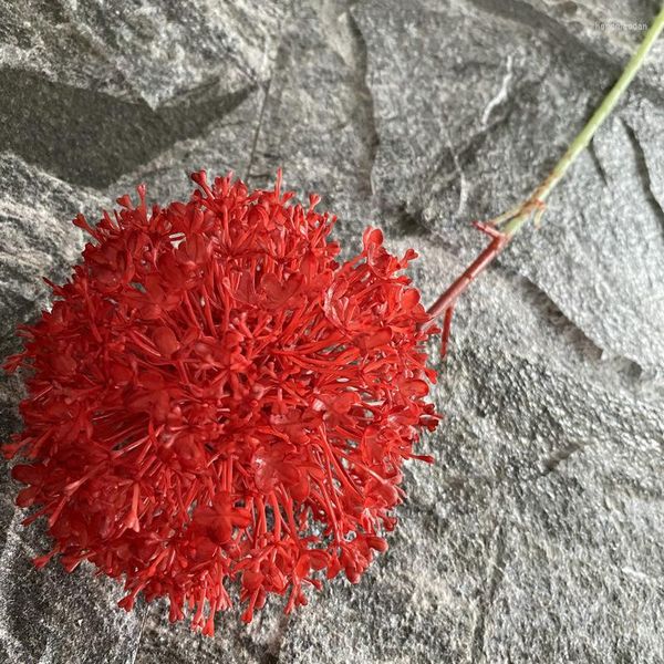 Dekorative Blumen Künstliche Kunststoff Frühlingszwiebeln Blumenzweige Hochzeit Blumendekoration Arbeitszimmer Büroraum Gefälschte Gelbe Pflanzen Dekor