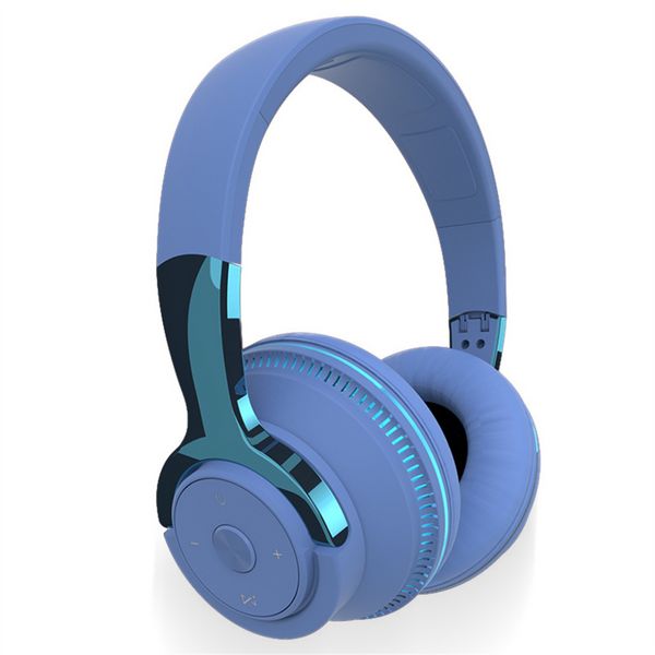 Cuffie Cuffie da gioco compatibili con Bluetooth Suono stereo Strumento di ascolto musicale Forniture per auricolari piegati