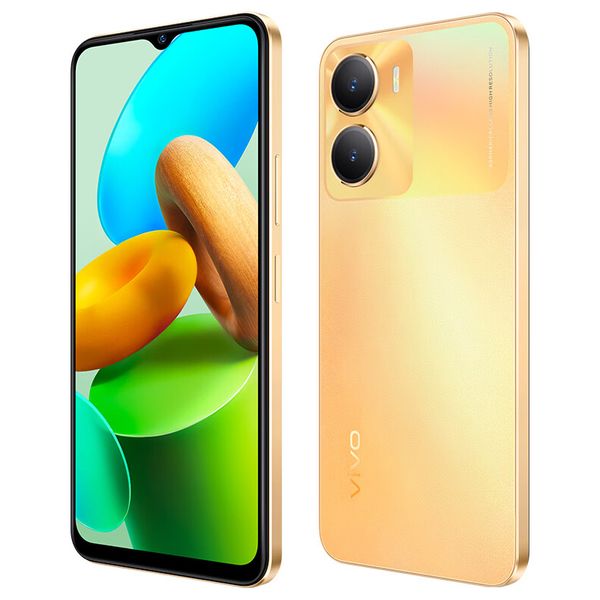 Orijinal Vivo Y53T 5G Cep Telefonu Akıllı 4GB 6GB RAM 128GB 256GB ROM Octa Çekirdek MTK Boyutluğu 700 Android 6.51 