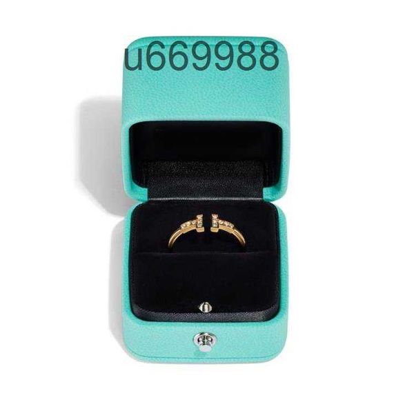 Anello in madreperla di marca multi stile classico T oro cristallo diamanti anello da uomo donna unisex fedi nuziali per coppie regalo di San Valentino09GS