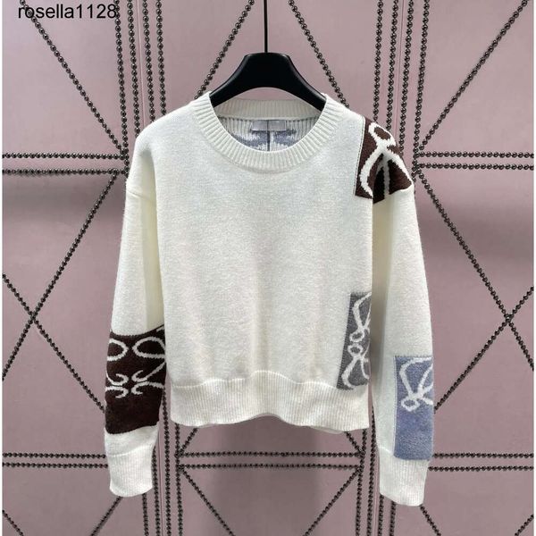 Novo designer jumper mulheres suéteres roupas de moda marca pulôver outono inverno senhoras suéter multi cor solta multi colorsleeves mens mulheres hoodies