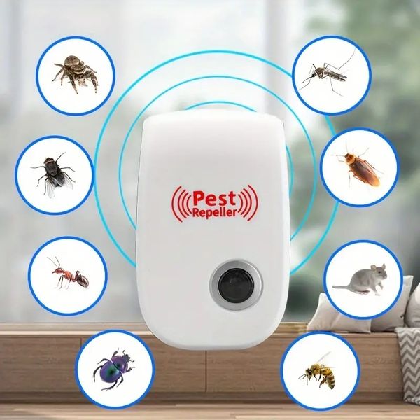 Proteção garantida para o sono infantil: repelente de insetos plug-in ultrassônico para mosquitos, ratos, aranhas, formigas e baratas