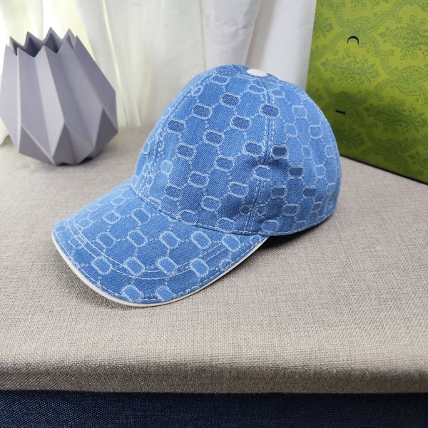 Caps de bola Novo chapéu de beisebol de alta qualidade Chapéus de grife masculino Cap moda esportes Hip Hop Street Letters Hats Mens G Ajusta Fit Hat Y240506