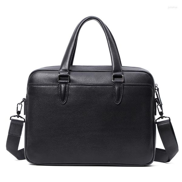 Портфельфазы натуральная кожа подлинная кожаная сумочка для бизнеса мужчины портфель портфель портфель сумки мужской туристические сумки простой дизайн офис