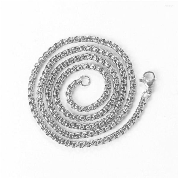 Ketten-Edelstahl-Ketten-Halskette für Frauen-Art- und Weiseschmucksachen 2023 starke Kasten-weibliche Ansatz-Zusatz-Großverkauf-Mann-Geschenke C021