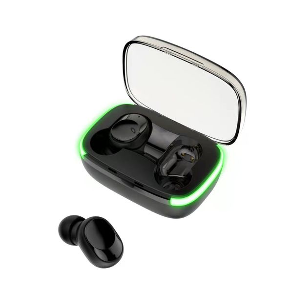 TWS Kablosuz Bluetooth Kulaklık Stereo Gürültü HiFi Müzik Kulaklıkları Mini Kulaklıklar Spor Su geçirmez Kulaklık Oyunu HD Çağrı