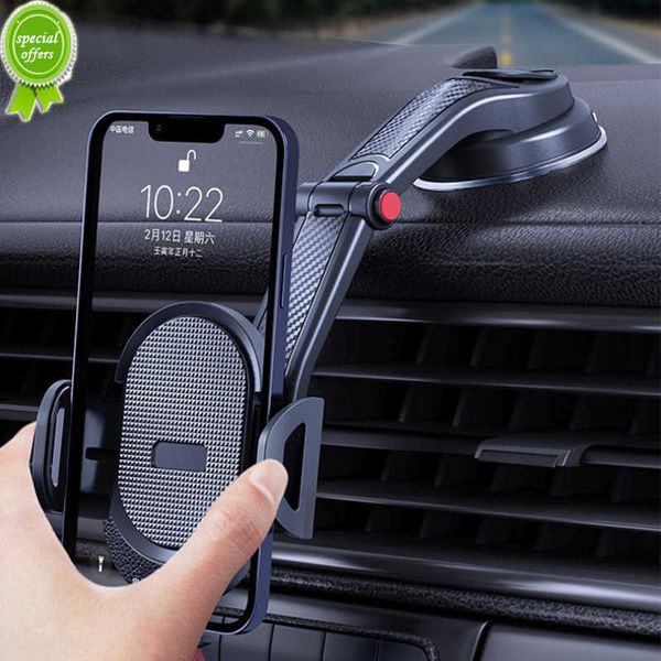 Auto-Sauger-Telefonhalter Universal 360 Grad verstellbare Windschutzscheiben-Armaturenbrett-Halterung steht für 4-6 Zoll Handy-Autozubehör