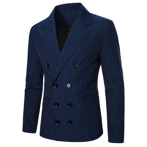 Abiti da uomo Blazer Linea di abiti Doppiopetto Bottoni Business Casual Cappotto Matrimonio Festival Cena Banchetto Giacca da ballo 231123