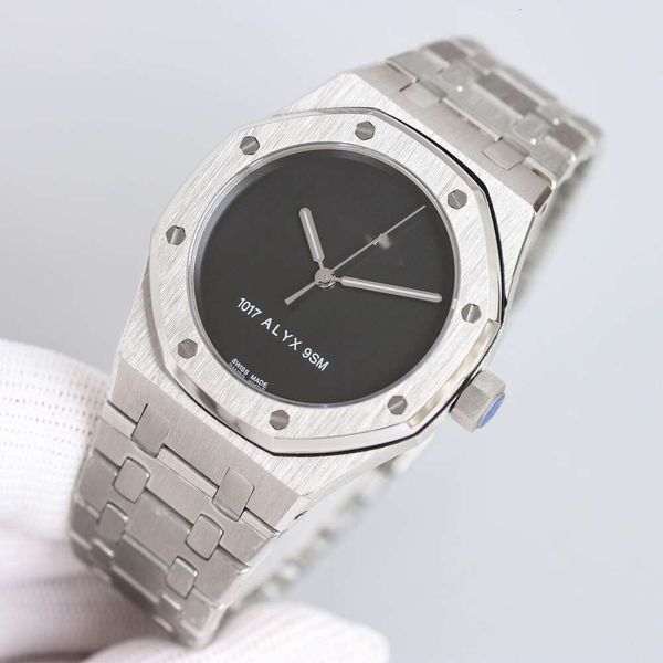AudemaP Auto Bp-factory Luxus Ap Damenuhr Armbanduhr 37mm Mechanisch 4439 Volledelstahlarmband Rückseite Transparent Montre