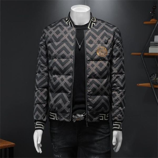 2023 Mens Puffer Jacket Parka Mulheres Classic Down Casacos Ao Ar Livre Quente Pena Jaqueta de Inverno Unissex Casaco Outwear Casais Roupas Tamanho Asiático M-5XL