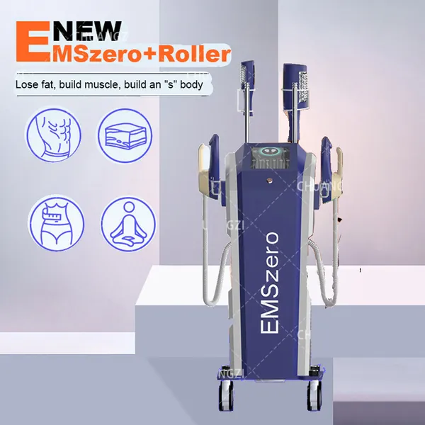 2024 RF Nova 14 Tesla Высокочастотная стимуляция роликового массажа со стимуляцией RF Emszero машина для похудения мышц для фитнеса