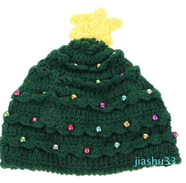 Береты, зимняя вязаная шапка, рождественский чепчик для малышей, чепчики для малышей, вязаные крючком для детей