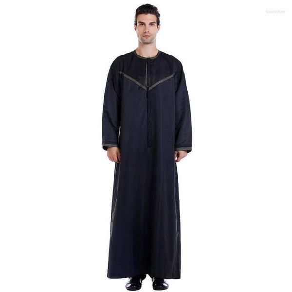 Abbigliamento etnico Kaftan per abiti musulmani Jubba Saudi Men Dress Arabe Islamic Man Abaya Morocco Jellabiya Dubai Djelaba Moslim Sets