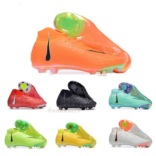 Herren Kinder Jugend Phantom Luna Elite FG Fußballschuhe Schuhe Ready Bright Crimson Black Total Orange Hyper Türkis Weiß Guava Ice Effect