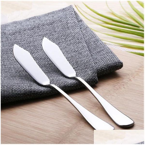 Käse Werkzeuge Edelstahl Utensil Besteck Buttermesser Dessert Marmelade Spreader Frühstückswerkzeug Großhandel Lx0516 Drop Delivery Home Ga Dhmfh