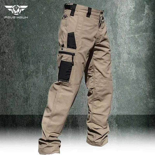 Pantaloni da uomo Pantaloni cargo da uomo Pantaloni multitasche da lavoro Pantaloni tattici casual Capispalla maschile Dritto Autunno Inverno Pantaloni resistenti all'usura zln231125