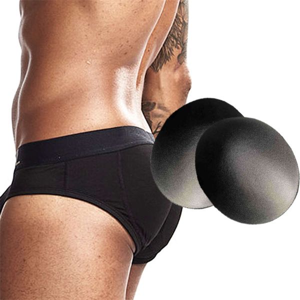 Shaper per glutei da uomo Push Up Aumenta la biancheria intima traspirante per glutei in spugna per il sesso, cuscino per sollevatore di panini, biancheria intima per Sissy gay