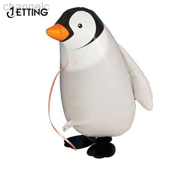 Palloncini per feste Pinguino Forniture Giocattolo Regalo per bambini Globos Balony Walking Pet Animal Foil Balloon Decoration