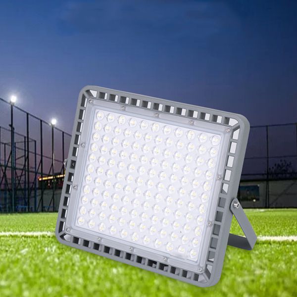 Proiettori da stadio ultrasottili a LED da 400 W 150 Lm / W Ra80 Luce da stadio per esterni 6500 K per proiettori da officina impermeabili per cantieri edili CRESTECH168