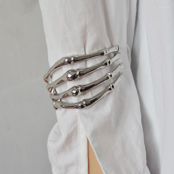 Bangle Fashion Bracciale Scheletro Ghost Claw Female 2023 Style Rebellious Personality Bangles Goth