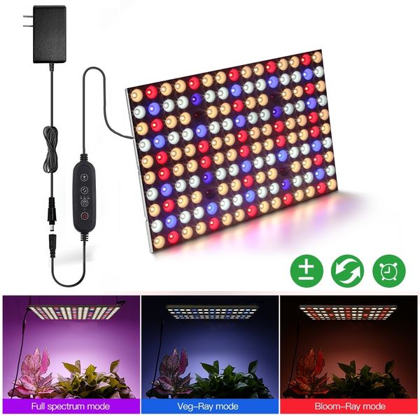 LED Grow Işıkları Tam Spektrum 2250W Kablosuz Dimmer Kapalı Çadır Bahçe Hidroponik Fide Sebzesi Bloom Bitki Lambası