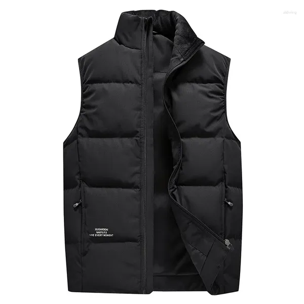 Gilet da uomo Gilet Giacca Uomo Donna Colletto alla coreana Senza maniche Piumini unisex Donna Primavera Autunno Gilet casual Uomo Cappotto caldo Tendenze