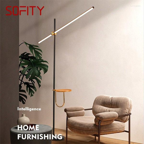 Lâmpadas de piso Sofity Dimmer Contemporary Design Iluminação decorativa para sala de estar em casa