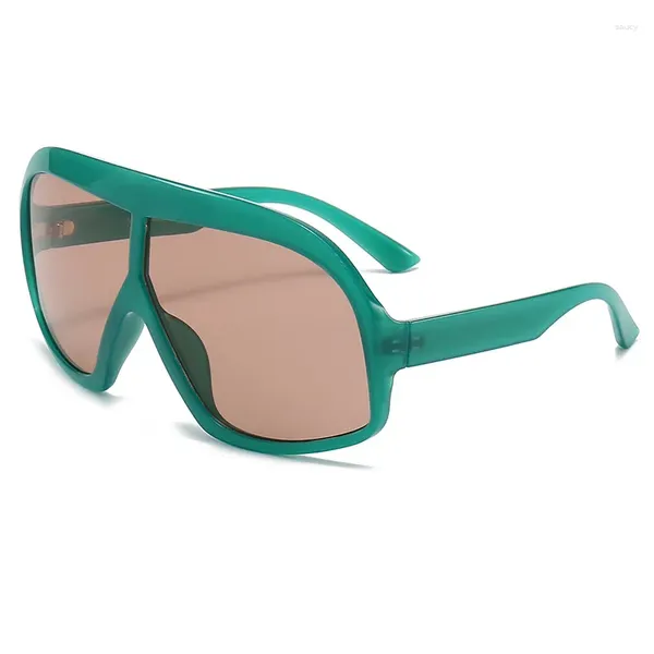 Солнцезащитные очки DOISYER, модные винтажные очки с индивидуальным логотипом, оптовая продажа, квадратные очки в большой оправе, цветные линзы для мужчин и женщин