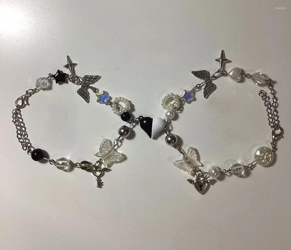 Strand Gojo e Geto pulseiras combinando presente de casal para ela ele Jujutsu Kaisen