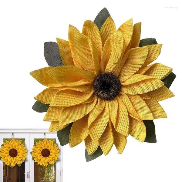 Fiori Decorativi Ghirlanda Di Girasole Artificiale Decorazione Da Parete Quattro Stagioni Interni Esterni Per Cucina Domestica Decorazioni Di Nozze Per Feste A Tema Api