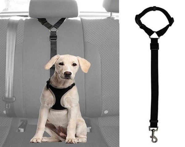 Hund Katze Haustier Langlebige Sicherheit Einstellbare Auto Sicherheitsgurt Geschirr Leine Reise Clip Strap Blei Zurückhaltung Auto Traktion Führt Hund car1225446